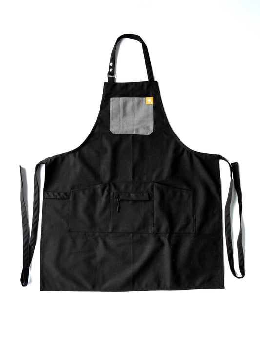 CRAFTSMAN APRON in Abo Noir